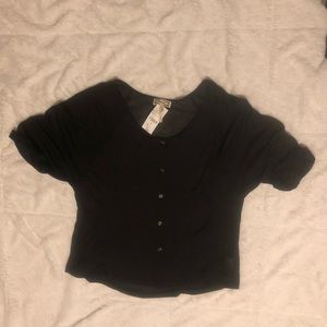 PacSun Kirra Sheer Batwing Top/Shirt-Sz XS- NWT